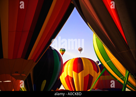 Ballons à l'air et l'art du nord-ouest de l'Oregon Albany Festival Banque D'Images