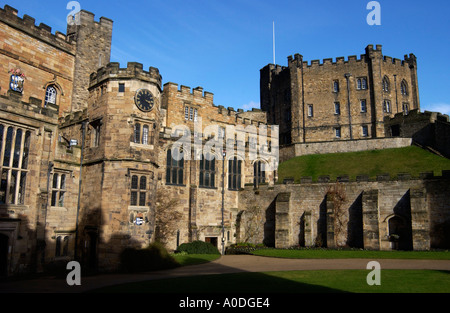 Ville de château de Durham Durham England UK Banque D'Images