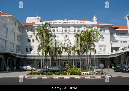 L'E et O Eastern and Oriental Hotel à George Town Penang Banque D'Images