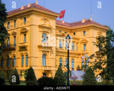 Palais présidentiel, Hanoi, Vietnam Asie du sud-est. Banque D'Images
