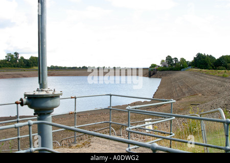 Réservoir d'approvisionnement en eau à sec. Banque D'Images