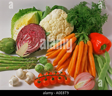 Vegetables still life Banque D'Images