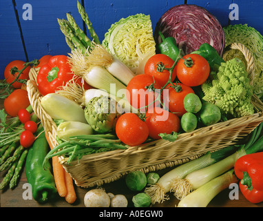 Vegetables still life Banque D'Images