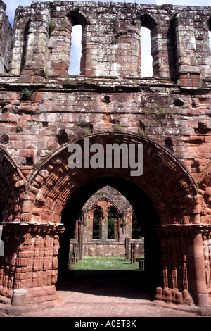 Ruines de l''Abbaye de Furness Cumbria Furness Angleterre Banque D'Images