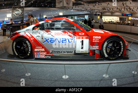 Voiture de course Nissan 350Z 2006 à London Motorshow Banque D'Images