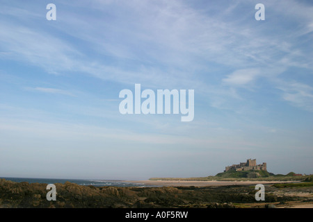 Château de Bamburgh Northumberland en UK Banque D'Images