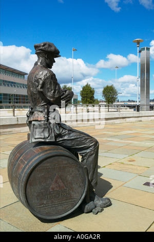 L'Ulster Brewer, Laganside, Belfast, Irlande du Nord. Banque D'Images