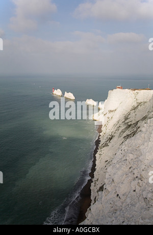 Les aiguilles de l'île de Wight Banque D'Images