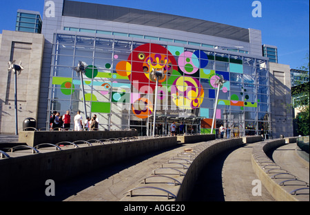 Affichage fenêtre Selfridges le centre-ville de Manchester en Angleterre Banque D'Images
