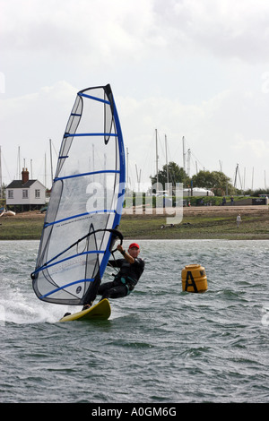 Club de voile Marconi River Essex Backwater Banque D'Images
