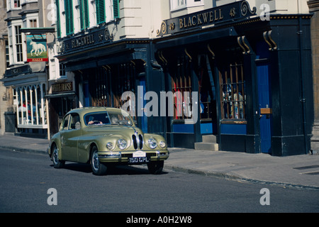 Bristol 401 de 1951. 1948 à 1953. Norwich Union Classic Car Run 1990. Début d'Oxford. Banque D'Images