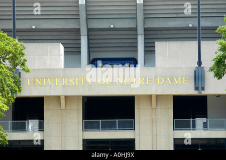 University of Notre Dame stadium Sports Indiana Banque D'Images