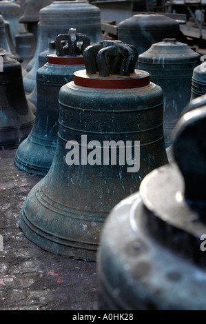 John Taylor et Co. Bell Foundry et musée, Loughborough, Leicestershire Banque D'Images