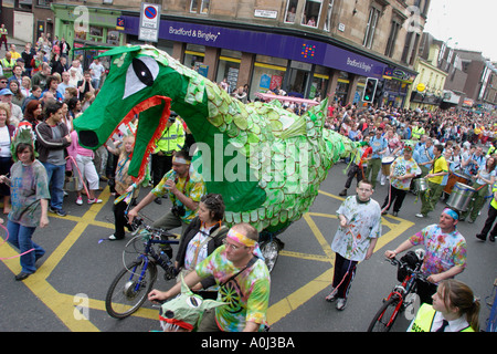 West End de Glasgow Festival 2004 Banque D'Images