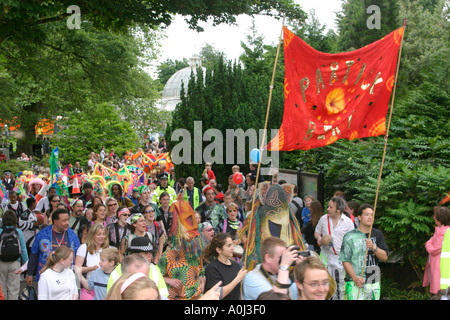 West End de Glasgow Festival 2004 Banque D'Images