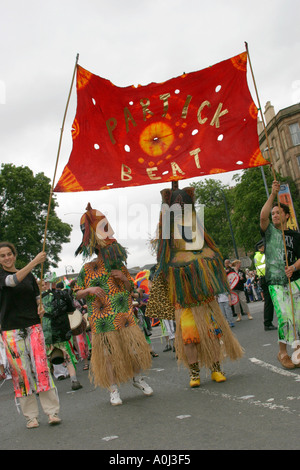 West End de Glasgow Festival 2004 Banque D'Images