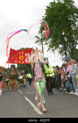 West End de Glasgow Festival 2004 Banque D'Images