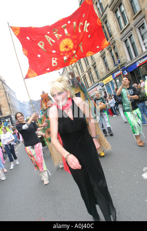 West End de Glasgow Festival 2004 Banque D'Images