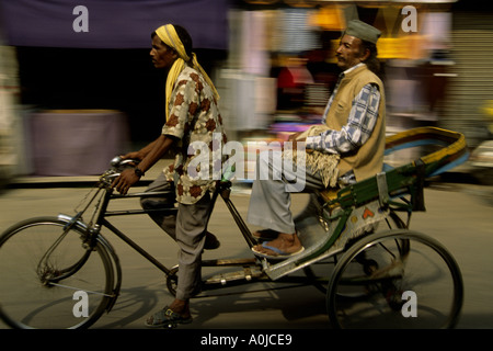 Cycle Inde rickshaw Banque D'Images