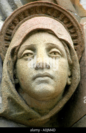 Marie, mère de Jésus statuette, Melbourne, Australie Banque D'Images