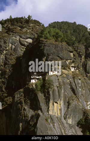 Bhoutan Paro Tiger s Nest Banque D'Images