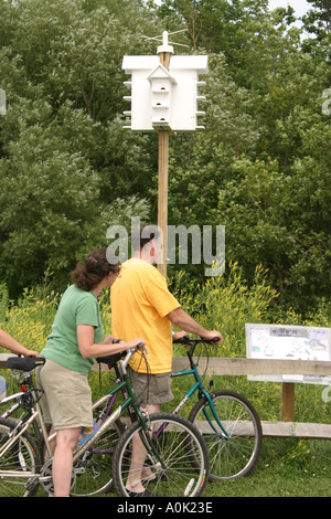 Ohio Maumee Bay Water State Park, terrain public, loisirs, randonnée nature Trail, vélo vélo vélo vélo vélo vélo vélo vélo vélo vélo vélo vélo vélo vélo vélo vélo vélo vélo vélo vélo vélo vélo vélo vélo vélo vélo vélo vélo vélo Banque D'Images