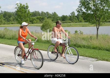 Ohio Maumee Bay Water State Park, terrain public, loisirs, bicyclette vélo vélo vélo vélo vélo vélo vélo vélo vélo vélo vélo vélo vélo vélo vélo vélo vélo vélo vélo vélo vélo vélo vélo vélo vélo vélo vélo vélo vélo vélo vélo vélo vélo cyclistes exercice Banque D'Images