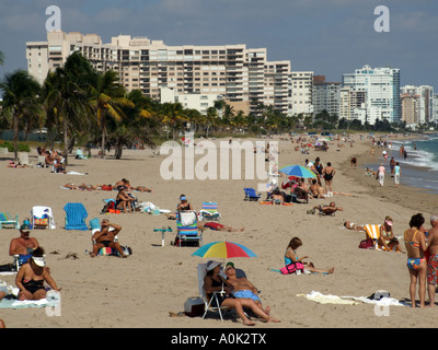 Lauderdale, Floride, États-Unis d'Amérique sur mer Banque D'Images