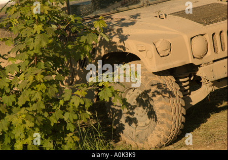 Allemagne Bad Kissingen Allrad Messe 25 au 29 05 2005 Hummer dans la boue Banque D'Images