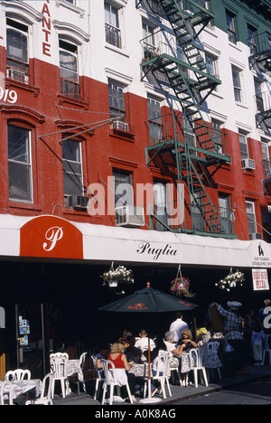 Restaurant des Pouilles, Extérieur, jour Banque D'Images