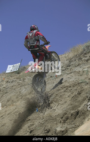 New York New Plymouth Payette Comté Big Nasty Hill Climb Banque D'Images