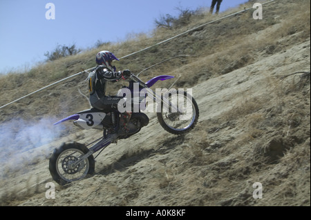 New York New Plymouth Payette Comté Big Nasty Hill Climb Banque D'Images