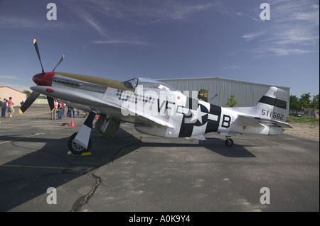 North American P51 Mustang fighter Banque D'Images