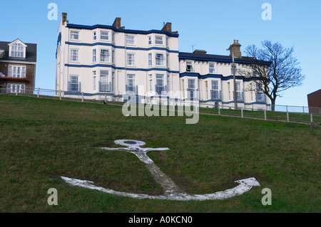 Cliff Hotel Dovercourt Harwich Angleterre Essex Banque D'Images