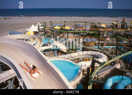 Parc aquatique Raging Waters Wildwood New Jersey États-Unis d'Amérique Amérique du Nord USA Banque D'Images