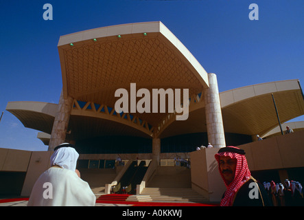 L'aéroport de King Khalid dans Riyadh, Arabie Saoudite Banque D'Images