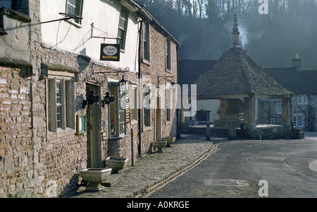 Le Château de la Combe du marché Wiltshire Banque D'Images