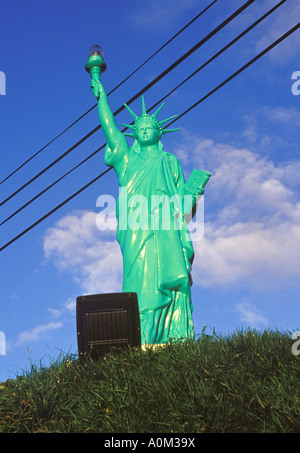 Statue de la liberté réplique dans le Donegal Irlande Banque D'Images