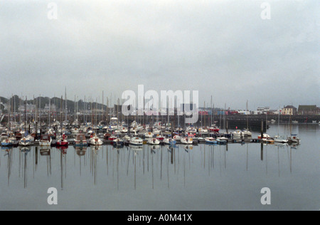 Marina de Howth, au nord du comté de Dublin, Irlande Banque D'Images