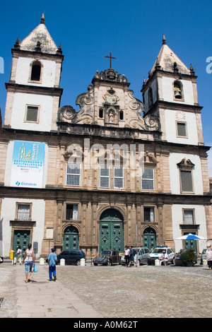 Église et couvent de Saint Francis Salvador da Bahia Brésil Banque D'Images