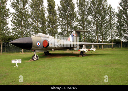Gloster Javelin Newark Air Museum Banque D'Images