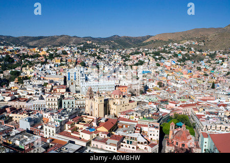 La ville de Guanajuato site du patrimoine mondial de l'UNESCO Banque D'Images
