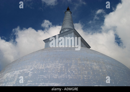 Ruvanvalisaya Dagoba. Anuradhapura, Sri Lanka Banque D'Images