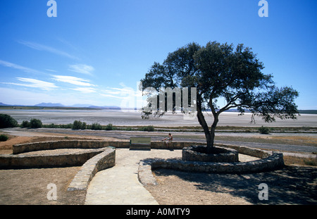 Laguna de la Fuente de Piedra, Espagne Banque D'Images