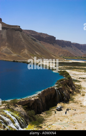 AFGHANISTAN Band E Amir Barrage du Roi des lacs de cratère je bande Zulfiqar le lac principal Banque D'Images