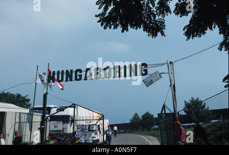 Hungaroring, formule de calcul 1 Banque D'Images