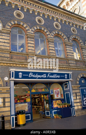 Ville haute bridgnorth les Midlands angleterre shropshire bridgenorth Banque D'Images