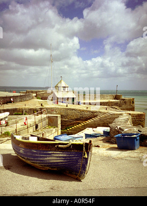 Port de Charlestown près de St Austell Cornwall Angleterre Banque D'Images