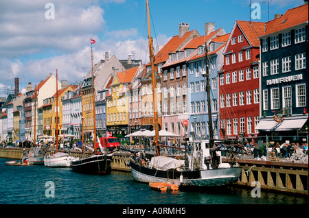 Les navires en port / Kopenhagen / Schiffe ï»¿ Untitled im Hafen Banque D'Images