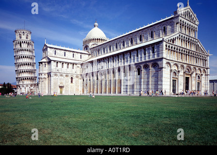 Tour de Pise / Schiefer Turm von Pisa Banque D'Images